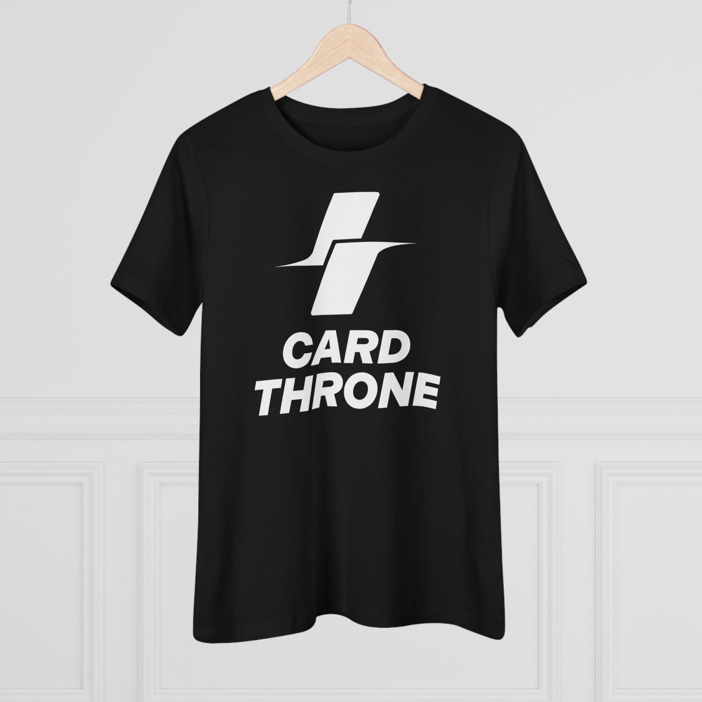 Card Throne Logo - Women's Premium Casual Tee