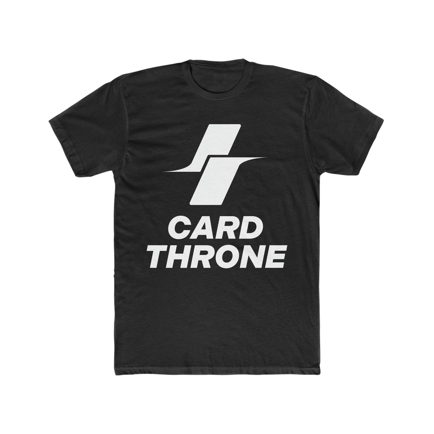 Card Throne Logo - Men's Premium Cotton Crew Tee