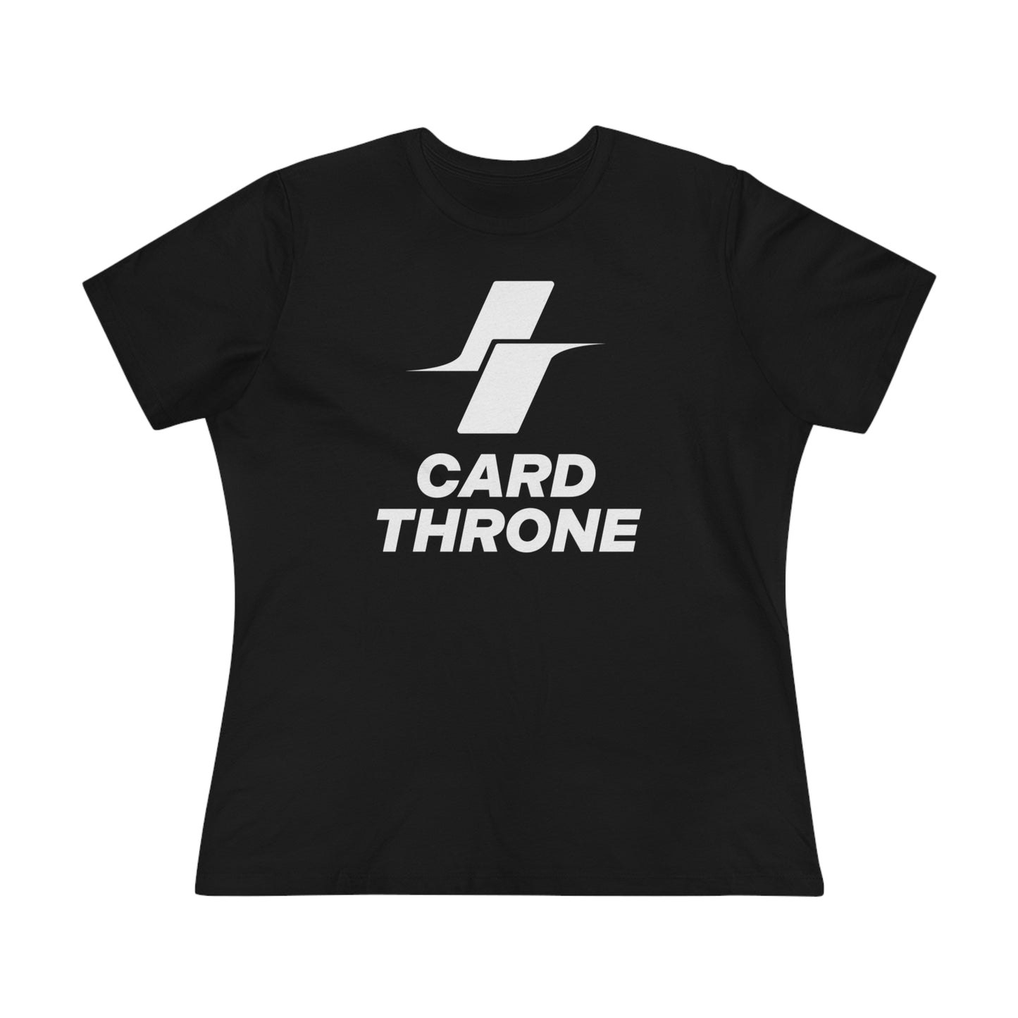 Card Throne Logo - Women's Premium Casual Tee