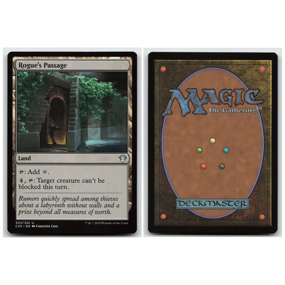Rogue's Passage Commander 2020 303 Uncommon NM MTG
