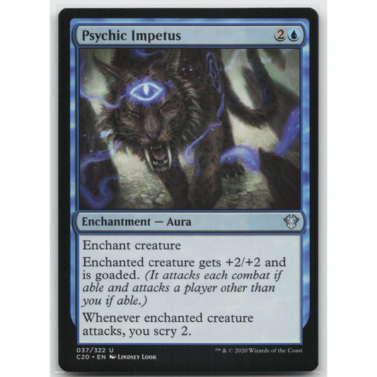 Psychic Impetus Commander 2020 37 Uncommon NM MTG