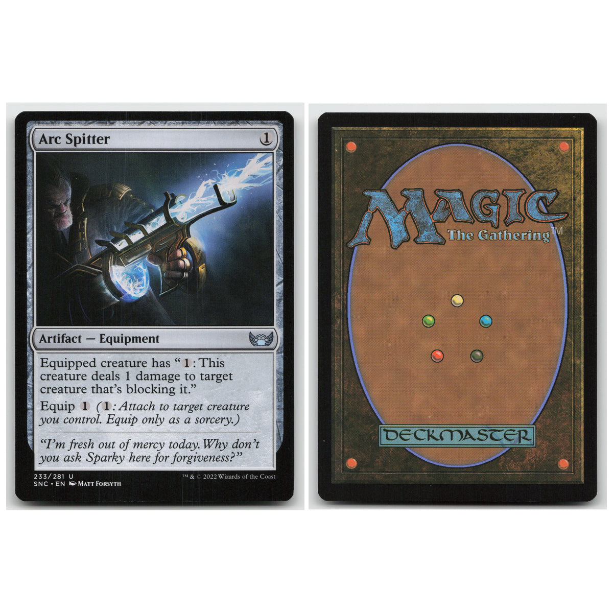 Arc Spitter Streets of New Capenna 233 Uncommon NM MTG