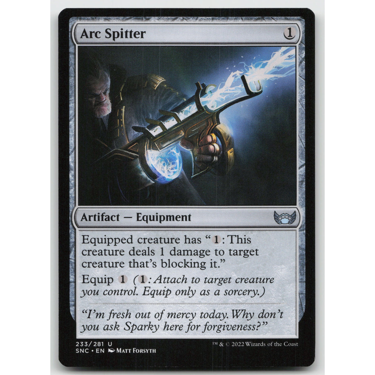 Arc Spitter Streets of New Capenna 233 Uncommon NM MTG