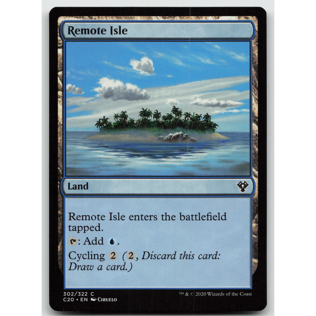Remote Isle Commander 2020 302 Common NM MTG