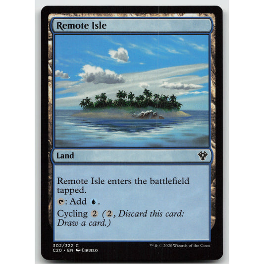 Remote Isle Commander 2020 302 Common NM MTG