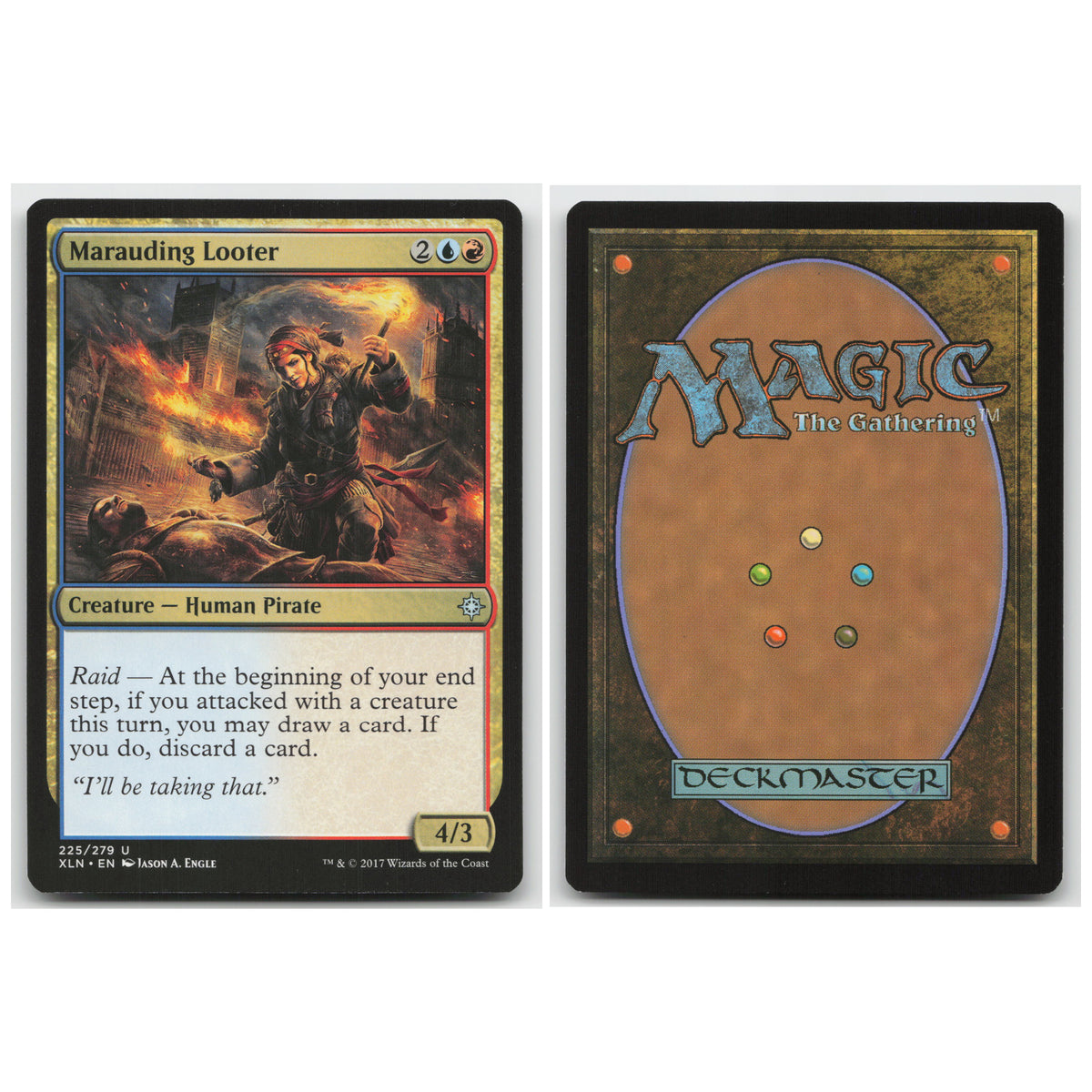Marauding Looter Ixalan 225 Uncommon NM MTG