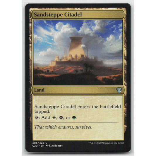 Sandsteppe Citadel Commander 2020 305 Uncommon NM MTG