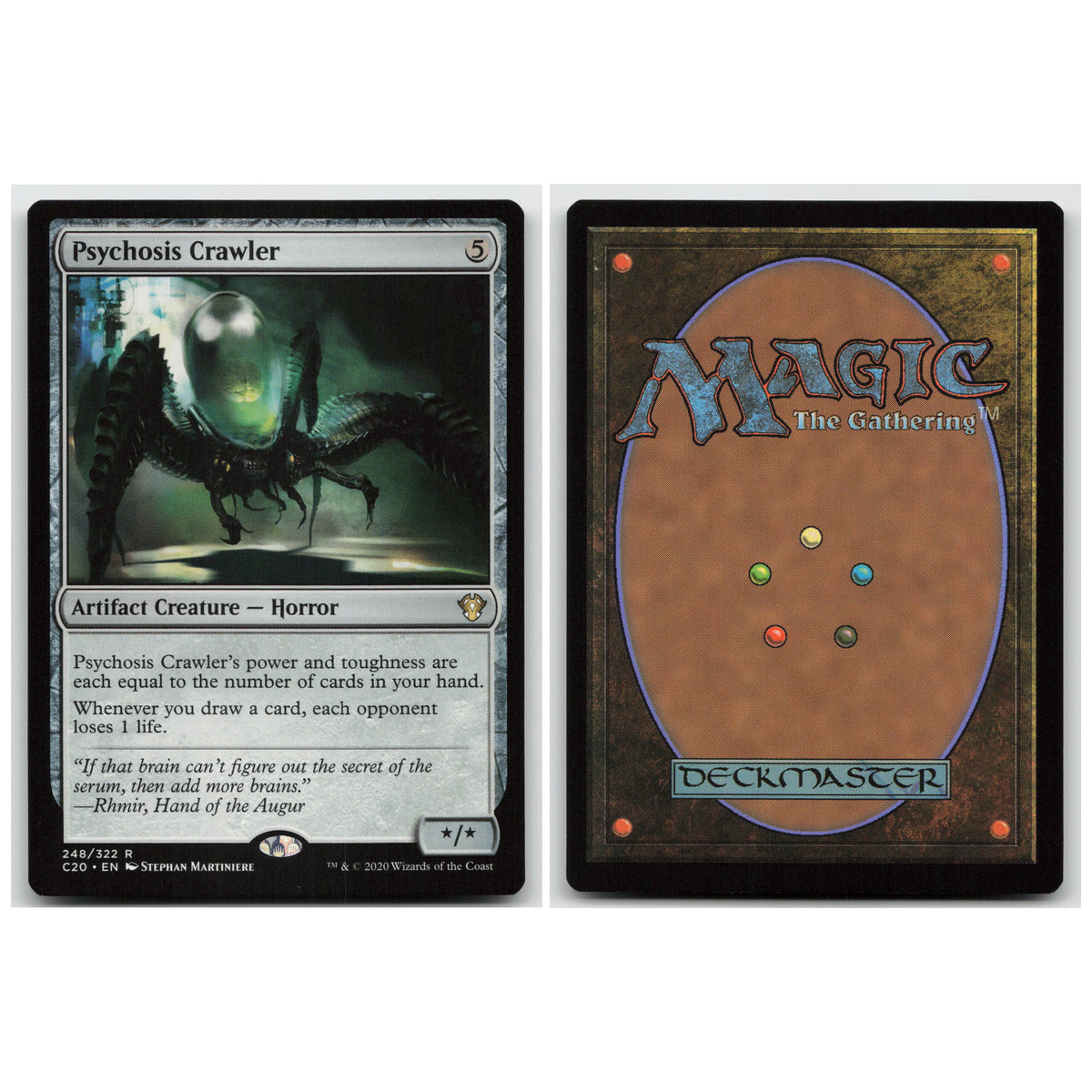 Psychosis Crawler Commander 2020 248 Rare NM MTG