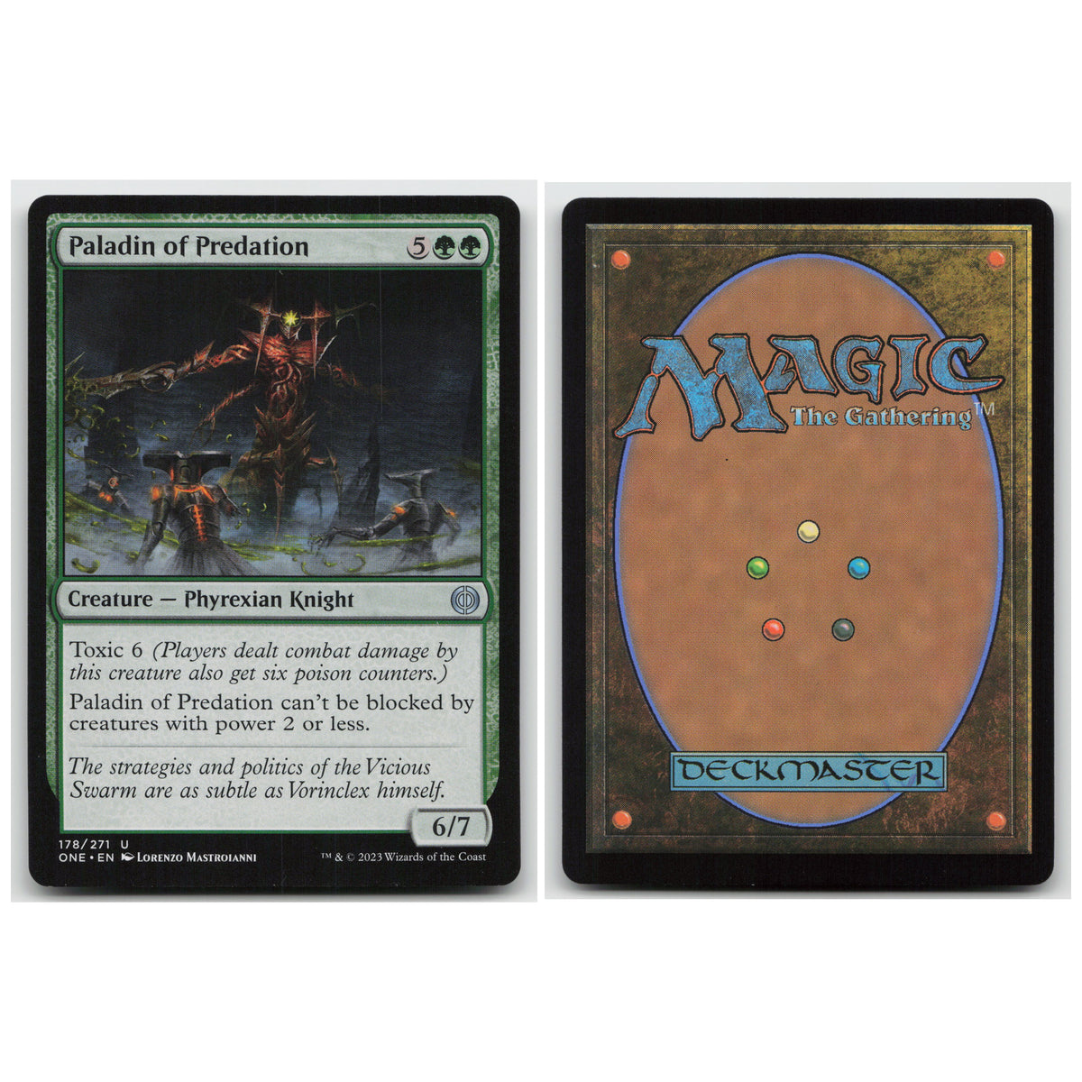 Paladin of Predation Phyrexia: All Will Be One 178 Uncommon NM MTG