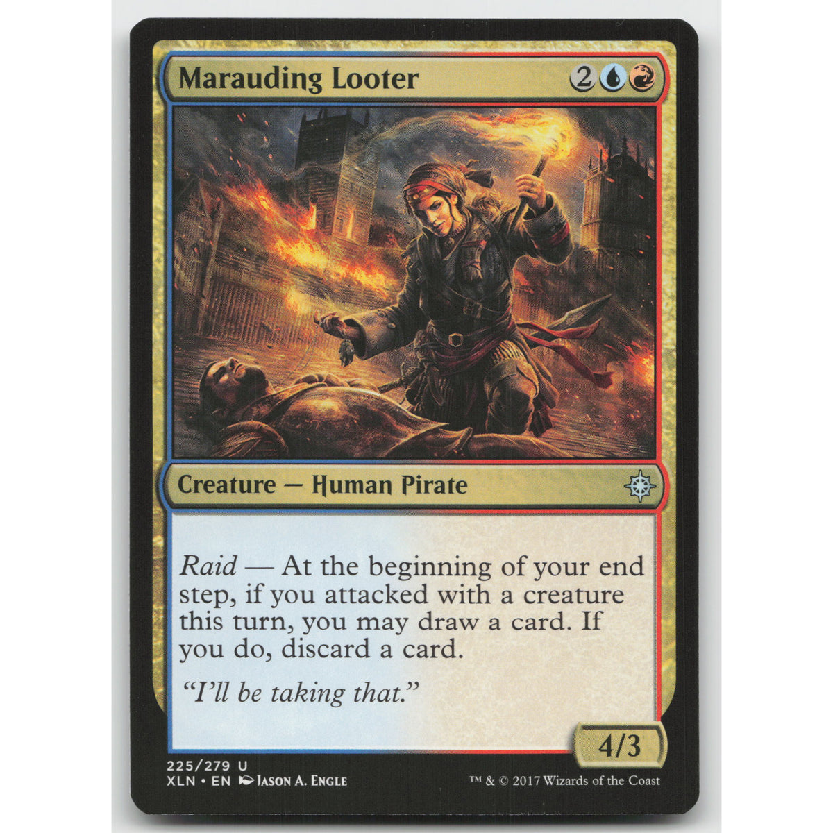 Marauding Looter Ixalan 225 Uncommon NM MTG