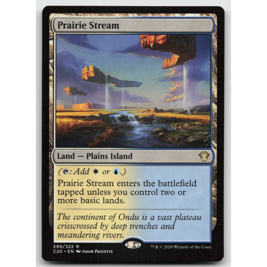 Prairie Stream Commander 2020 299 Rare NM MTG