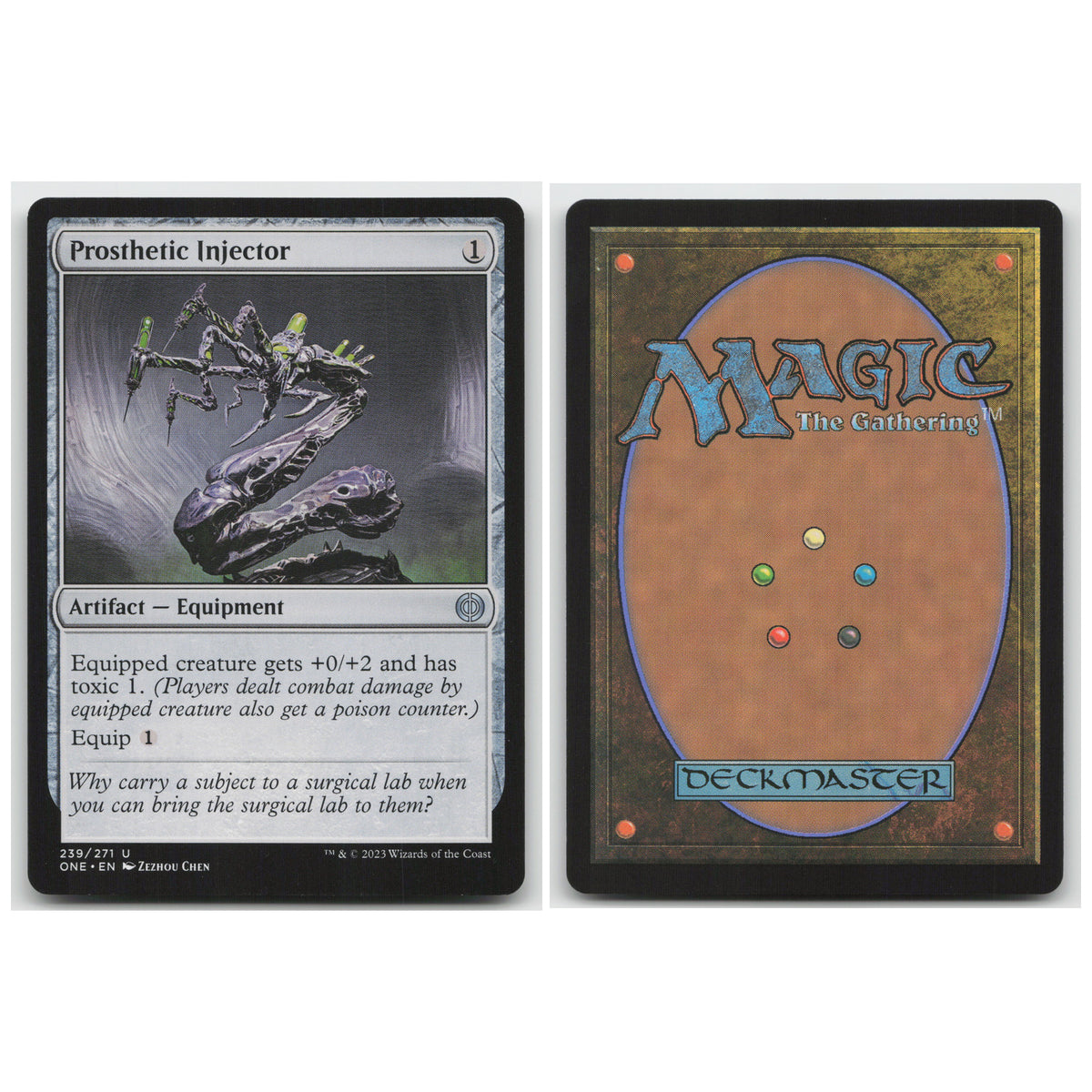 Prosthetic Injector Phyrexia: All Will Be One 239 Uncommon NM MTG