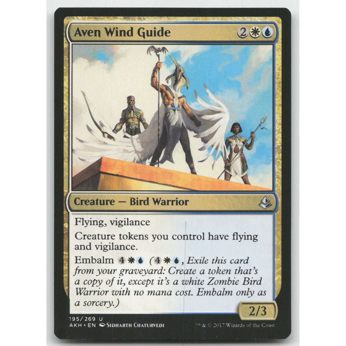 Aven Wind Guide Amonkhet 195 Uncommon NM MTG