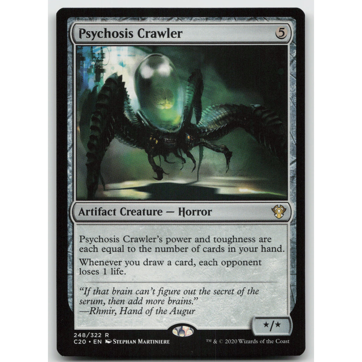 Psychosis Crawler Commander 2020 248 Rare NM MTG
