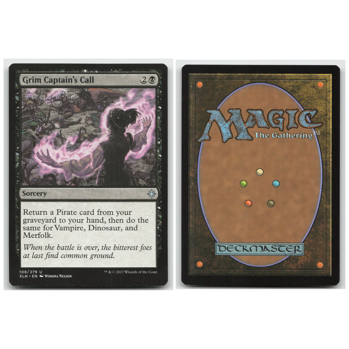 Grim Captain's Call Ixalan 108 Uncommon NM MTG