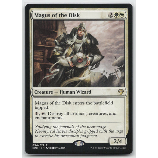 Magus of the Disk Commander 2020 94 Rare NM MTG