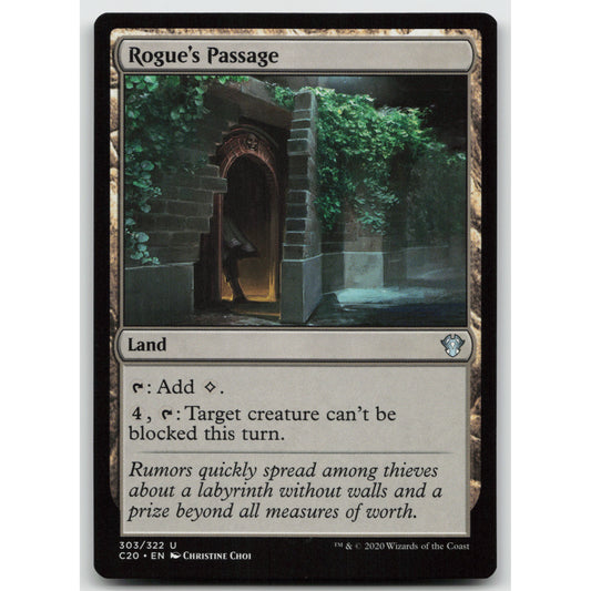 Rogue's Passage Commander 2020 303 Uncommon NM MTG