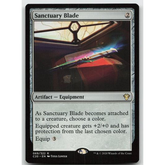 Sanctuary Blade Commander 2020 69 Rare NM MTG