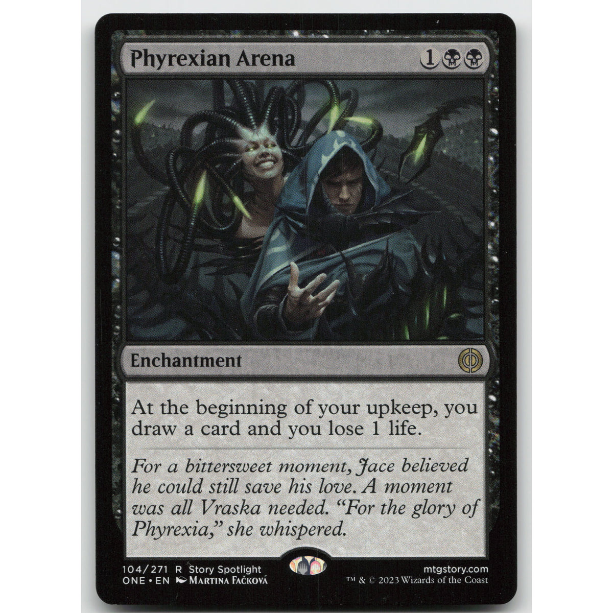 Phyrexian Arena Phyrexia: All Will Be One 104 Rare NM MTG