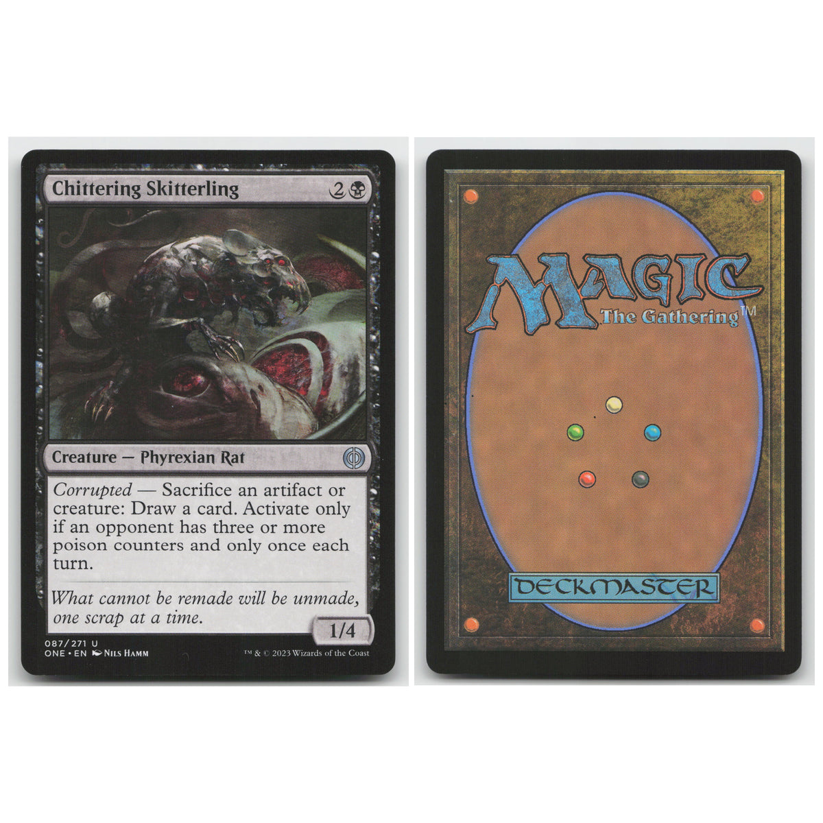 Chittering Skitterling Phyrexia: All Will Be One 87 Uncommon NM MTG