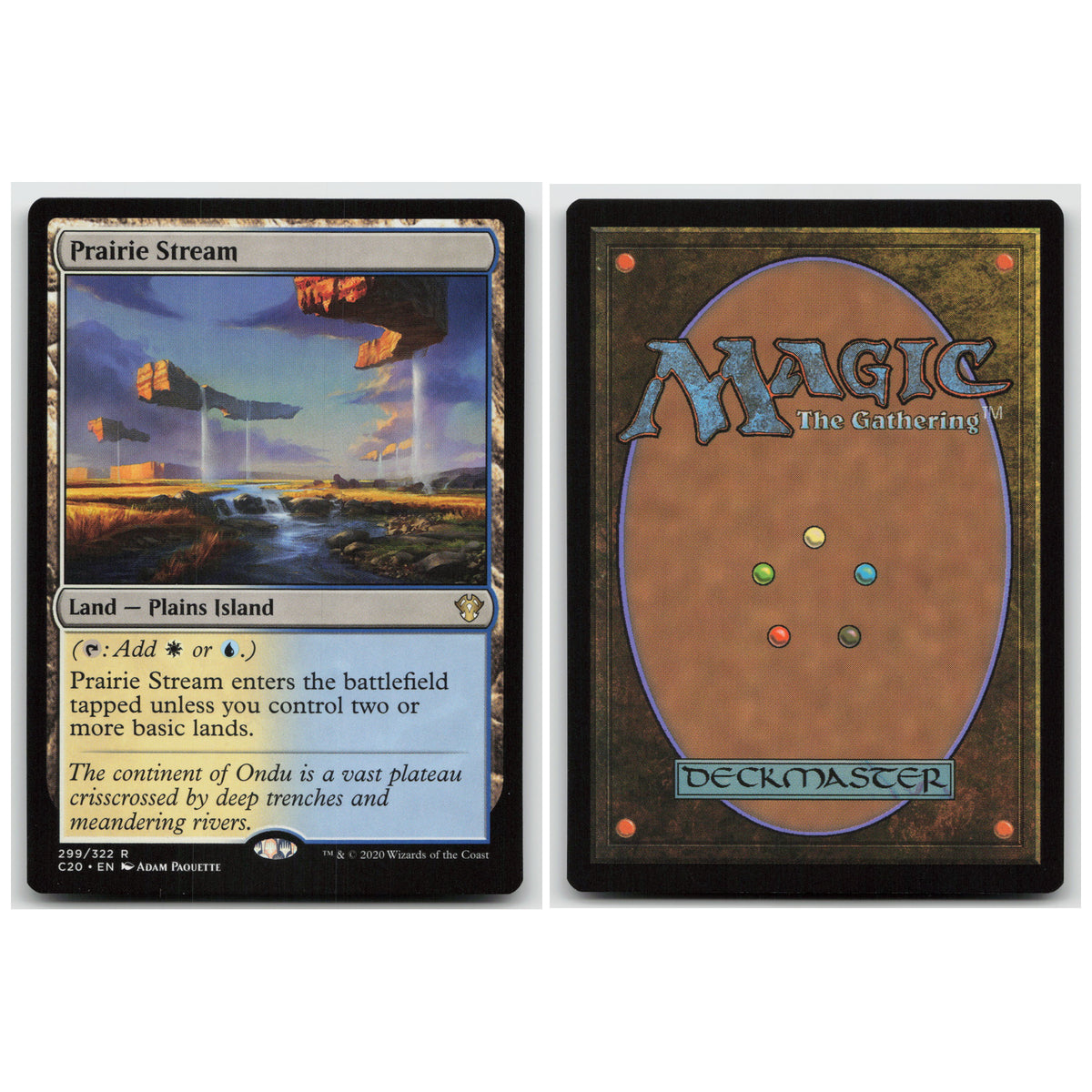 Prairie Stream Commander 2020 299 Rare NM MTG