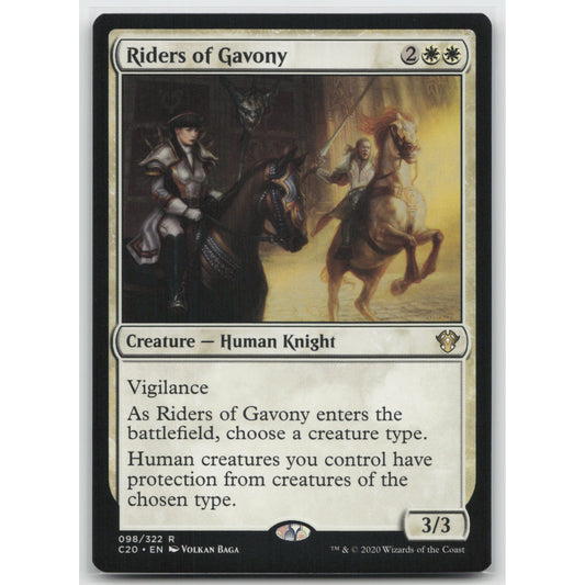 Riders of Gavony Commander 2020 98 Rare NM MTG