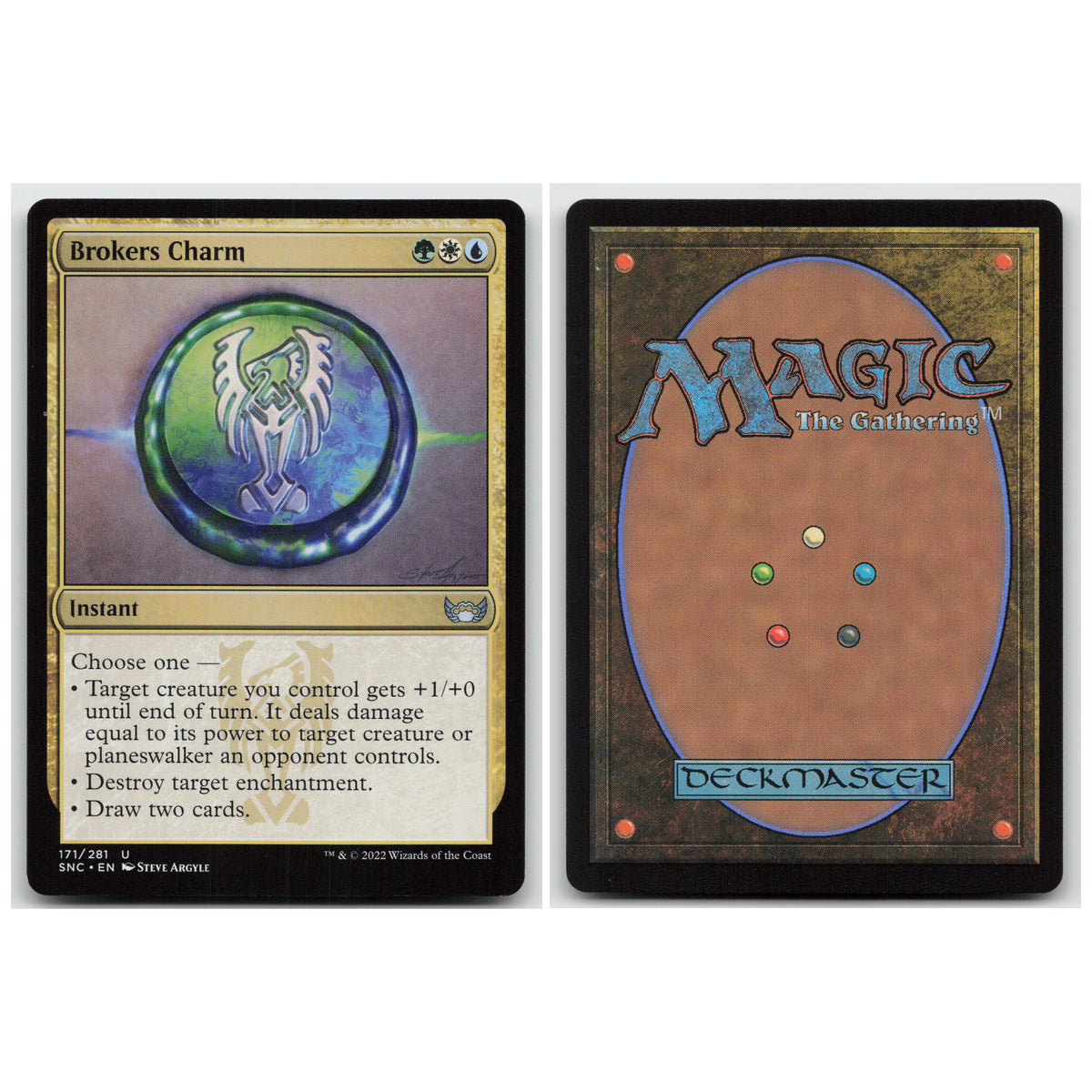 Brokers Charm Streets of New Capenna 171 Uncommon NM MTG