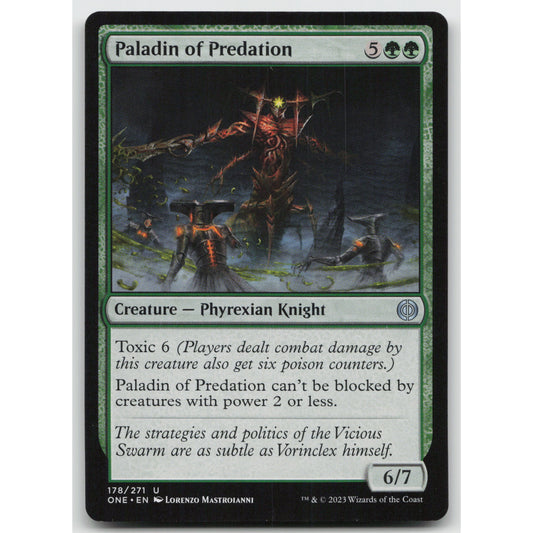 Paladin of Predation Phyrexia: All Will Be One 178 Uncommon NM MTG