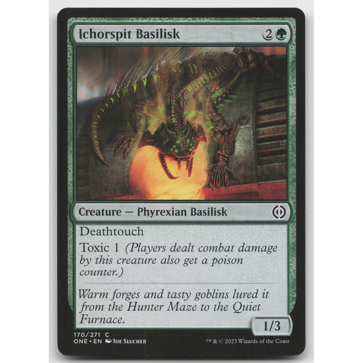 Ichorspit Basilisk Phyrexia: All Will Be One 170 Common NM MTG