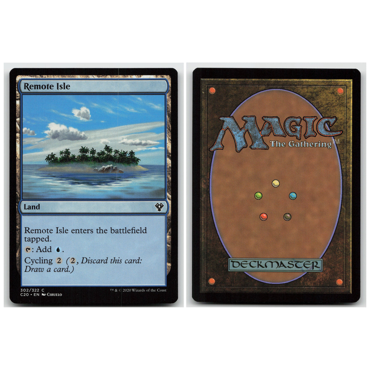 Remote Isle Commander 2020 302 Common NM MTG