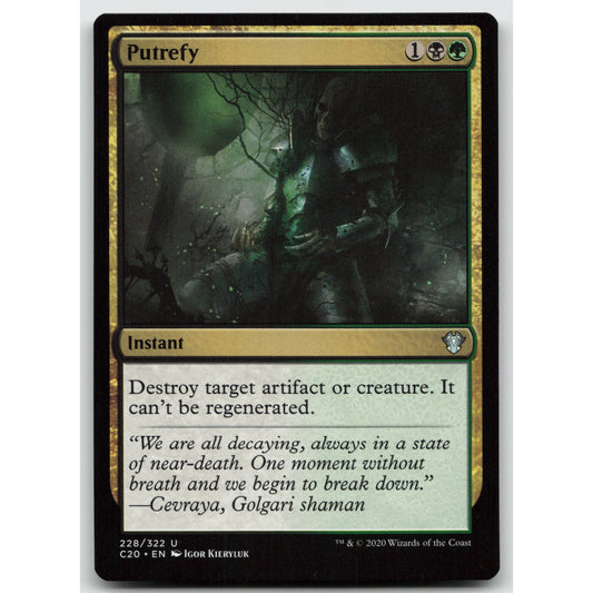Putrefy Commander 2020 228 Uncommon NM MTG
