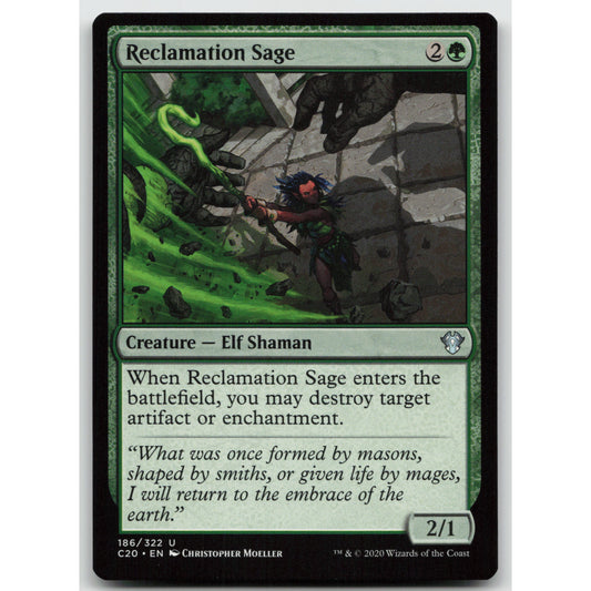 Reclamation Sage Commander 2020 186 Uncommon NM MTG