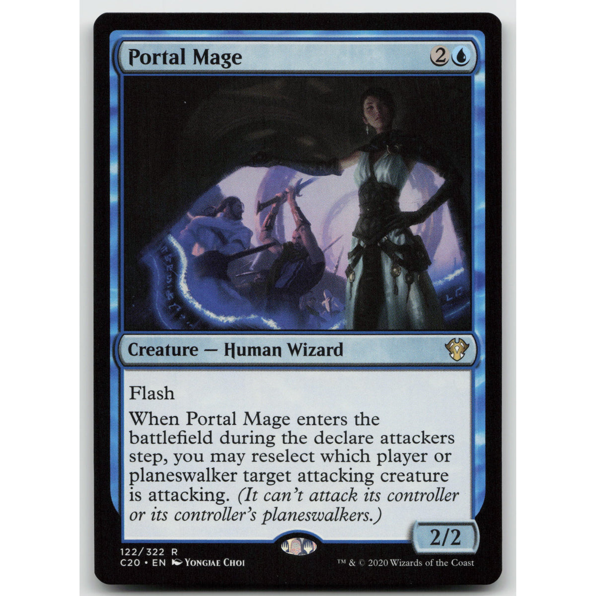 Portal Mage Commander 2020 122 Rare NM MTG