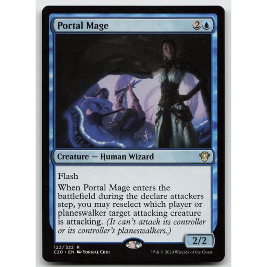 Portal Mage Commander 2020 122 Rare NM MTG